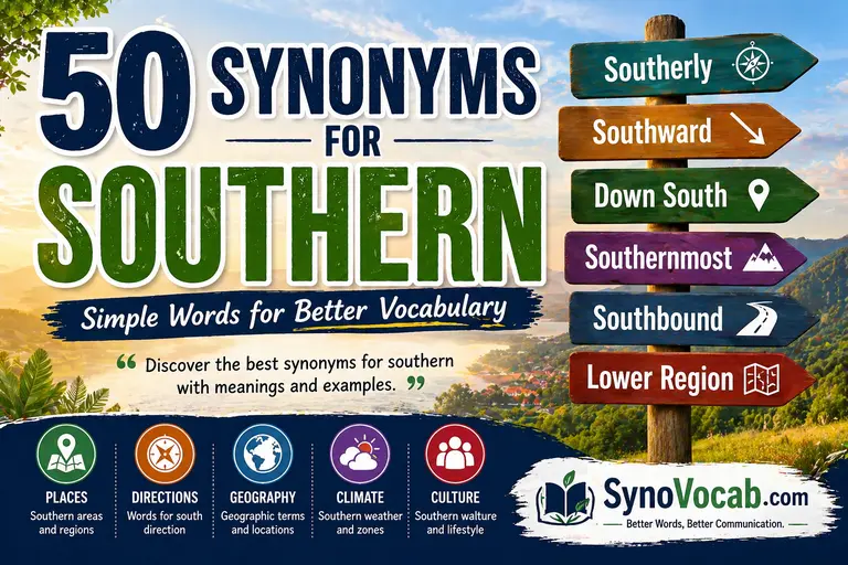 Synonyms for Southern