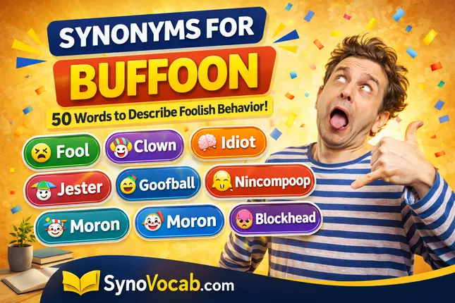 Synonyms for Buffoon