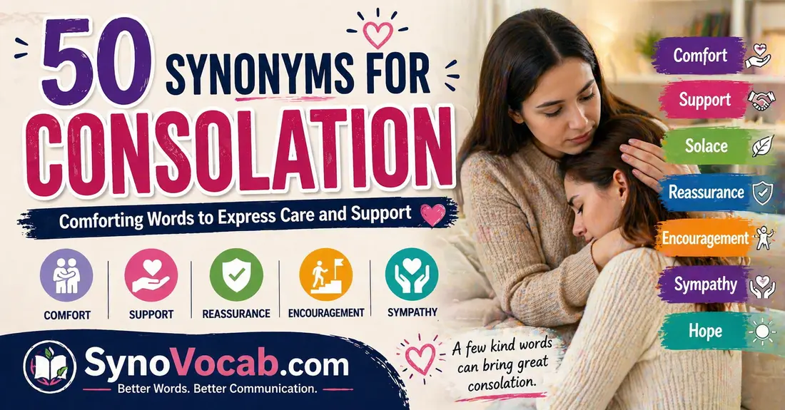 Synonyms for Consolation