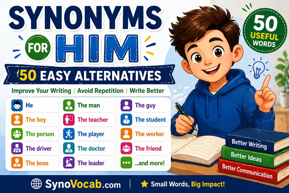 Synonyms for Him