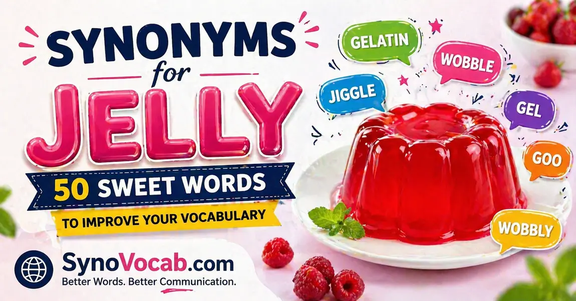 Synonyms for Jelly