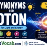 Synonyms for Photon