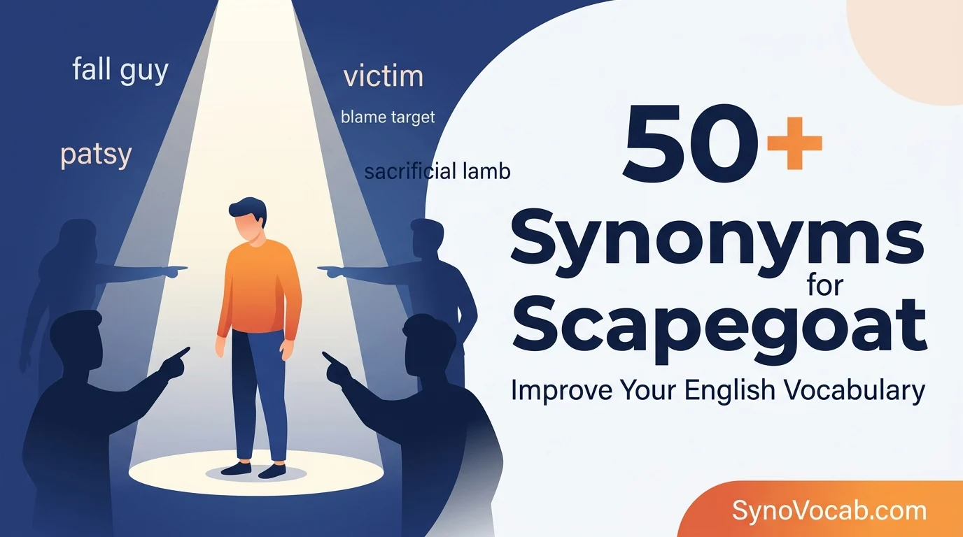 Synonyms for Scapegoat