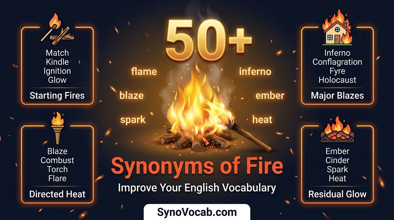 Synonyms of Fire