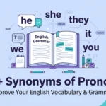 Synonyms of Pronoun