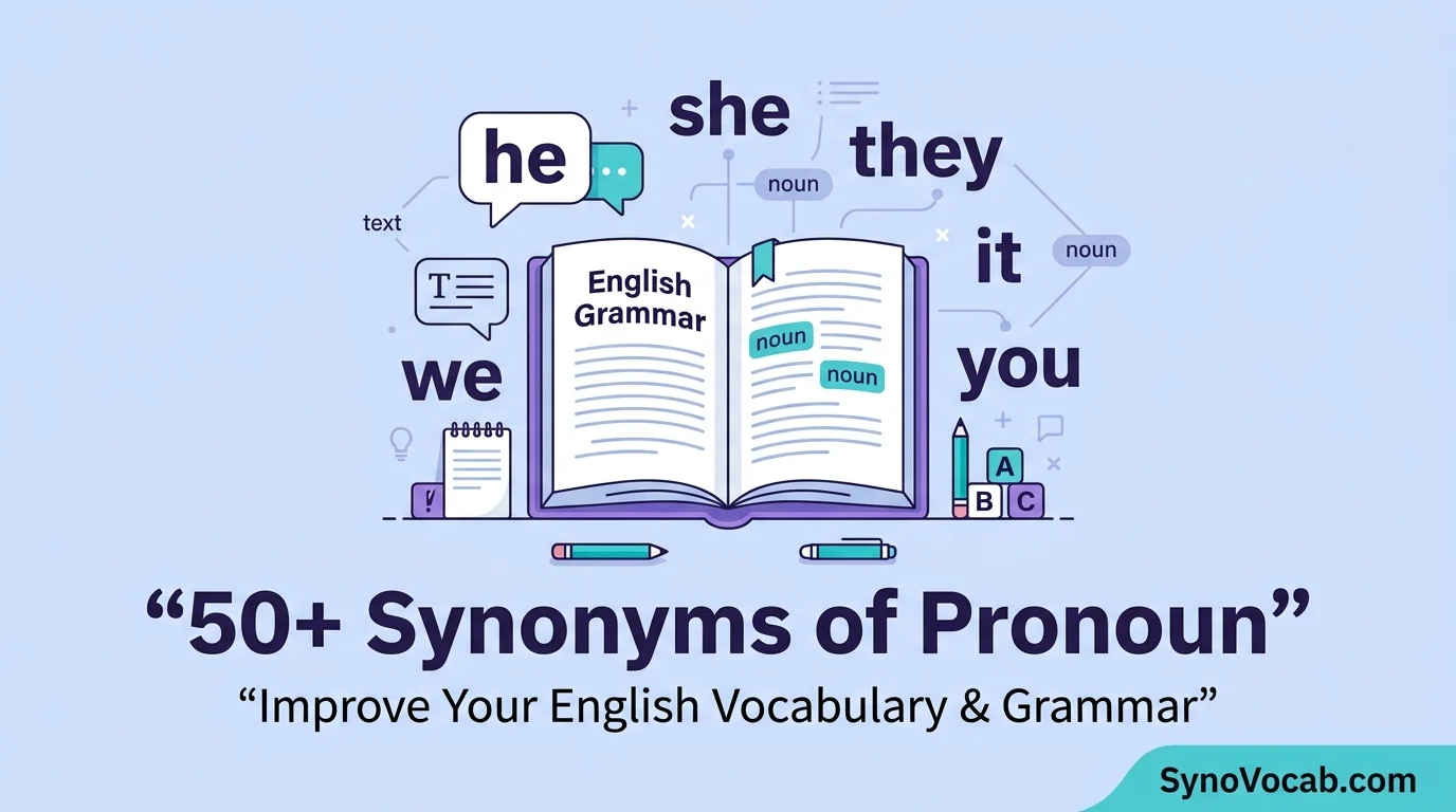 Synonyms of Pronoun