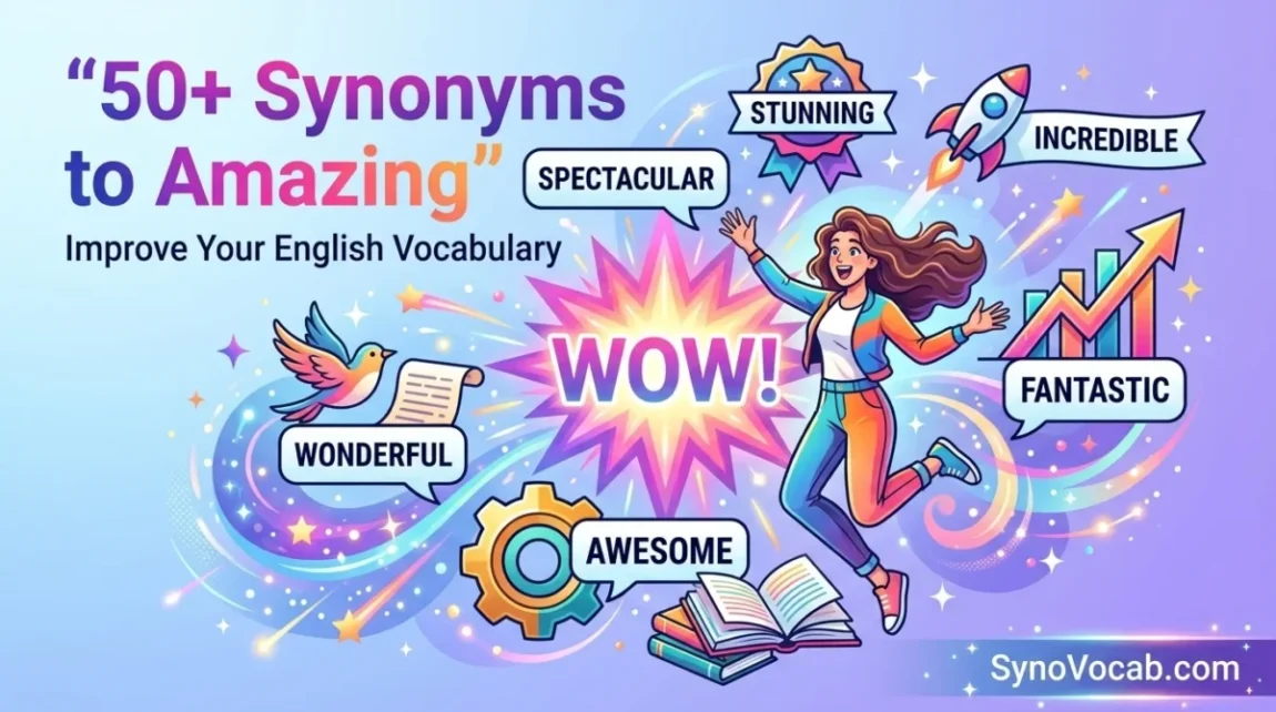 50+ Synonyms to Amazing