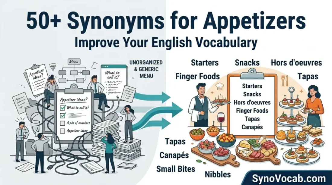 50+ Synonyms for Appetizers