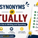 Synonyms of Actually