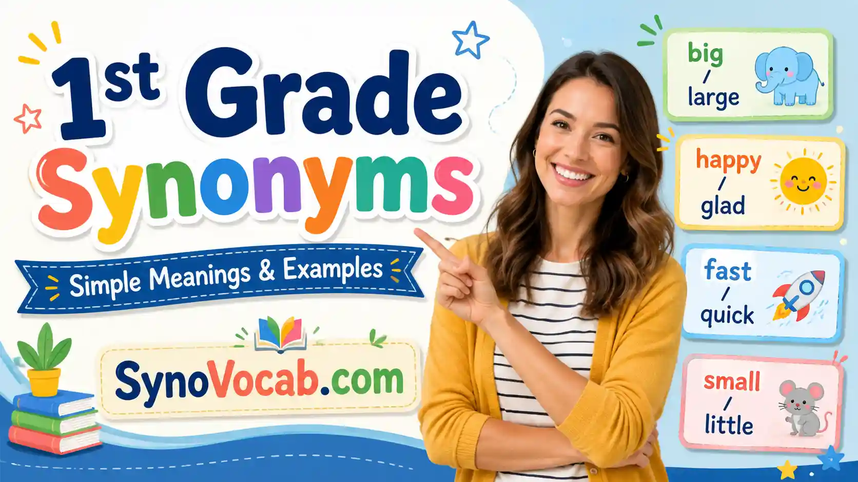 1st Grade Synonyms