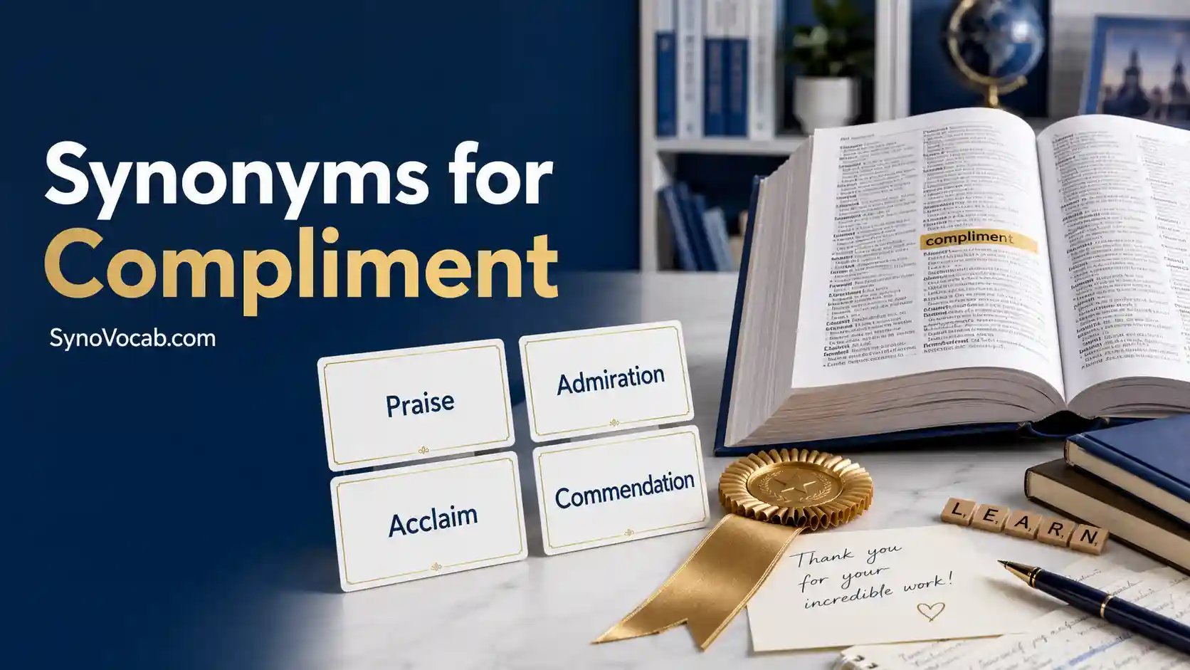 Synonyms for Compliment