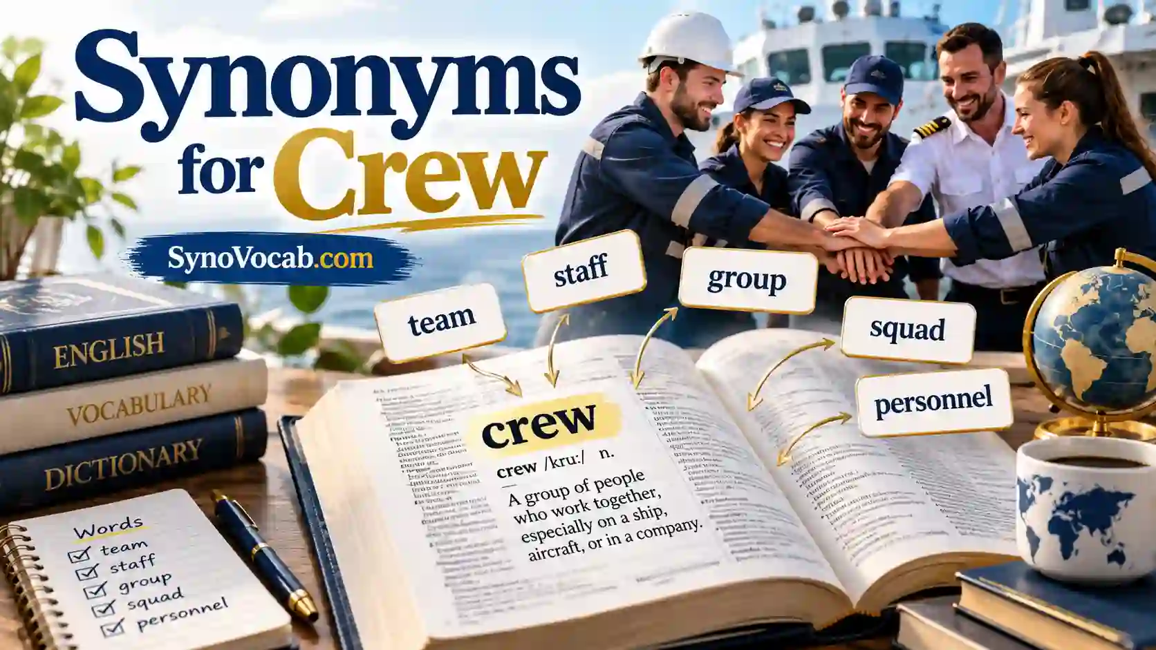 Synonyms for Crew