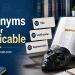 Synonyms for Despicable