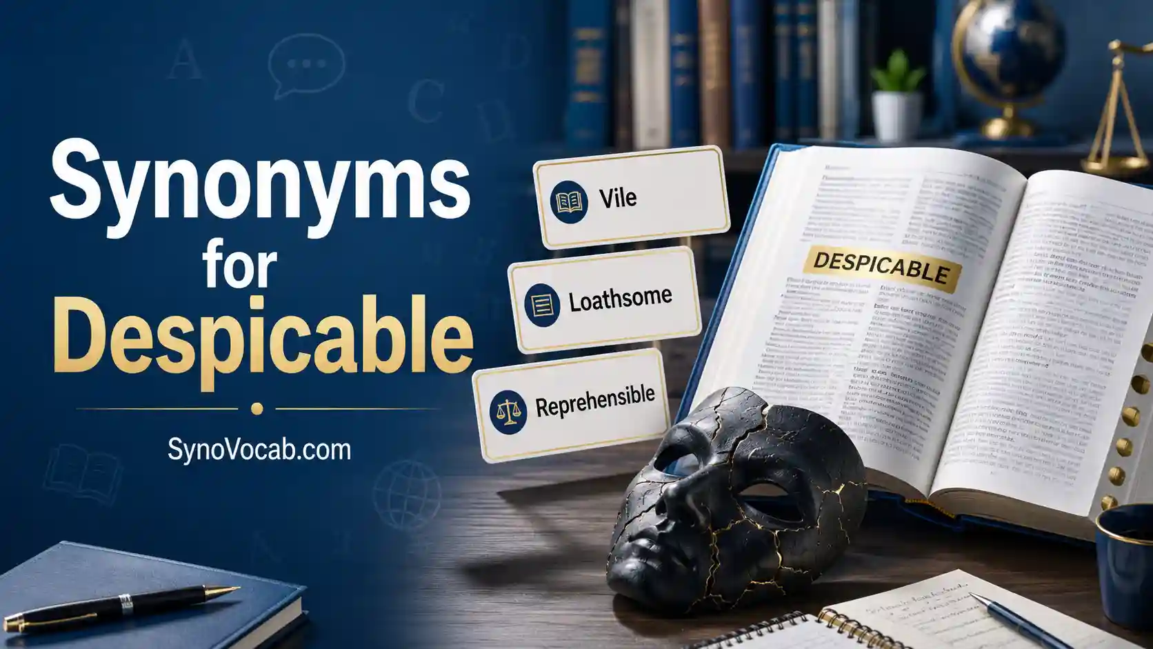 Synonyms for Despicable