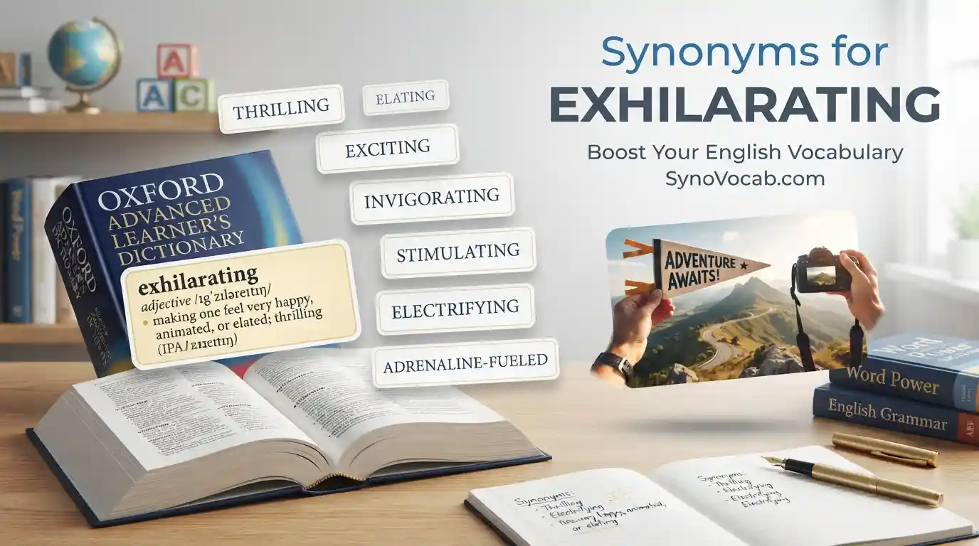 Synonyms for Exhilarating