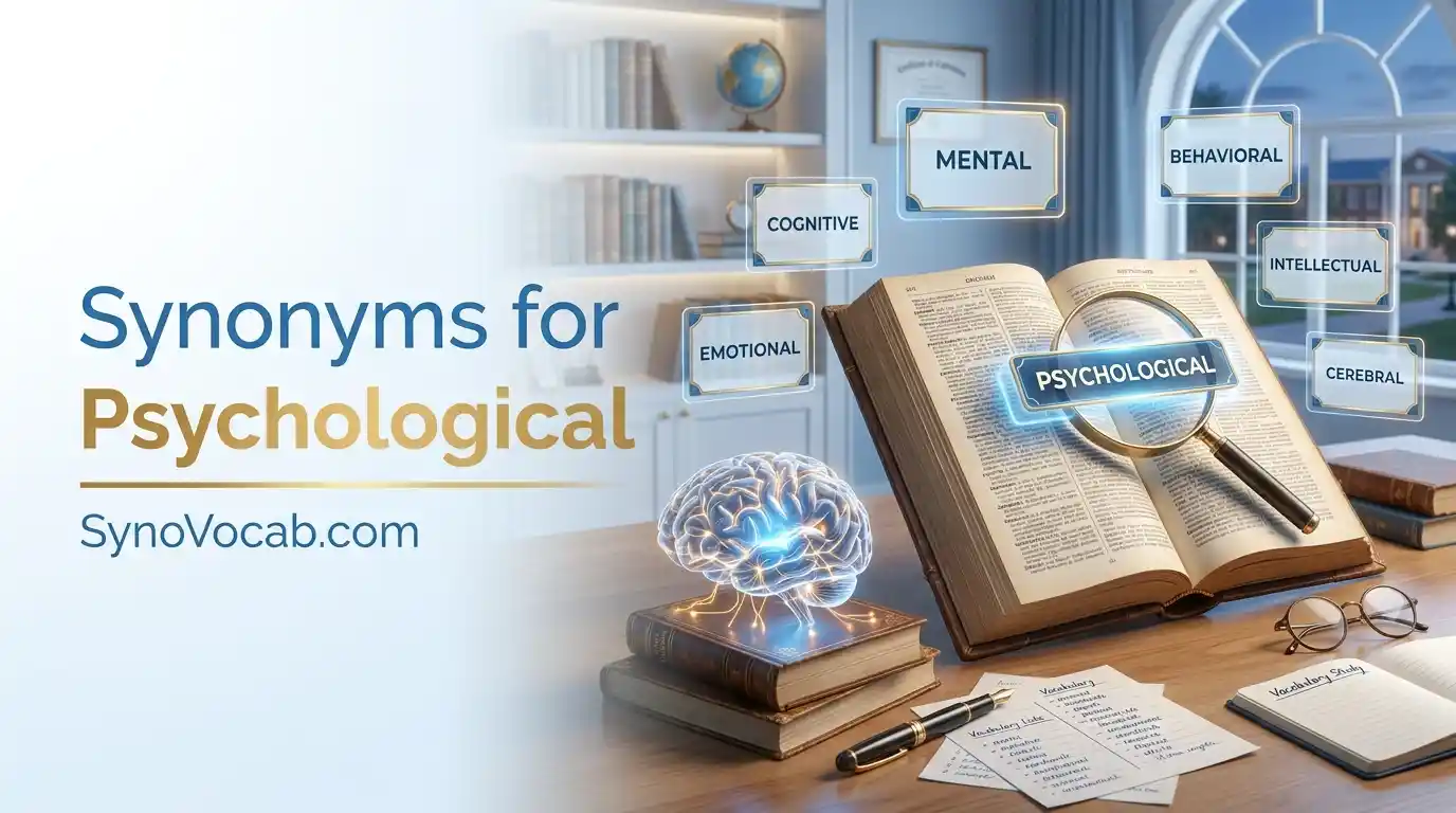 Synonyms for Psychological