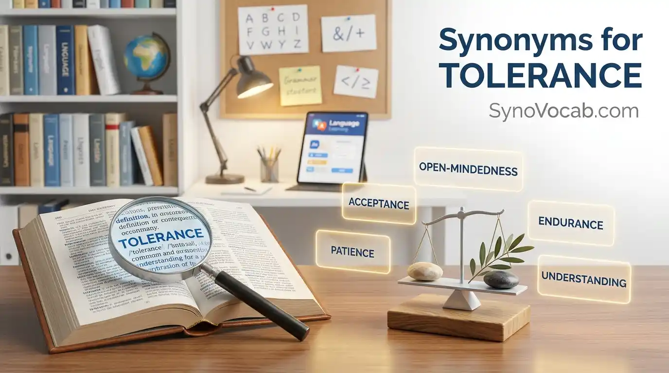 Synonyms for Tolerance