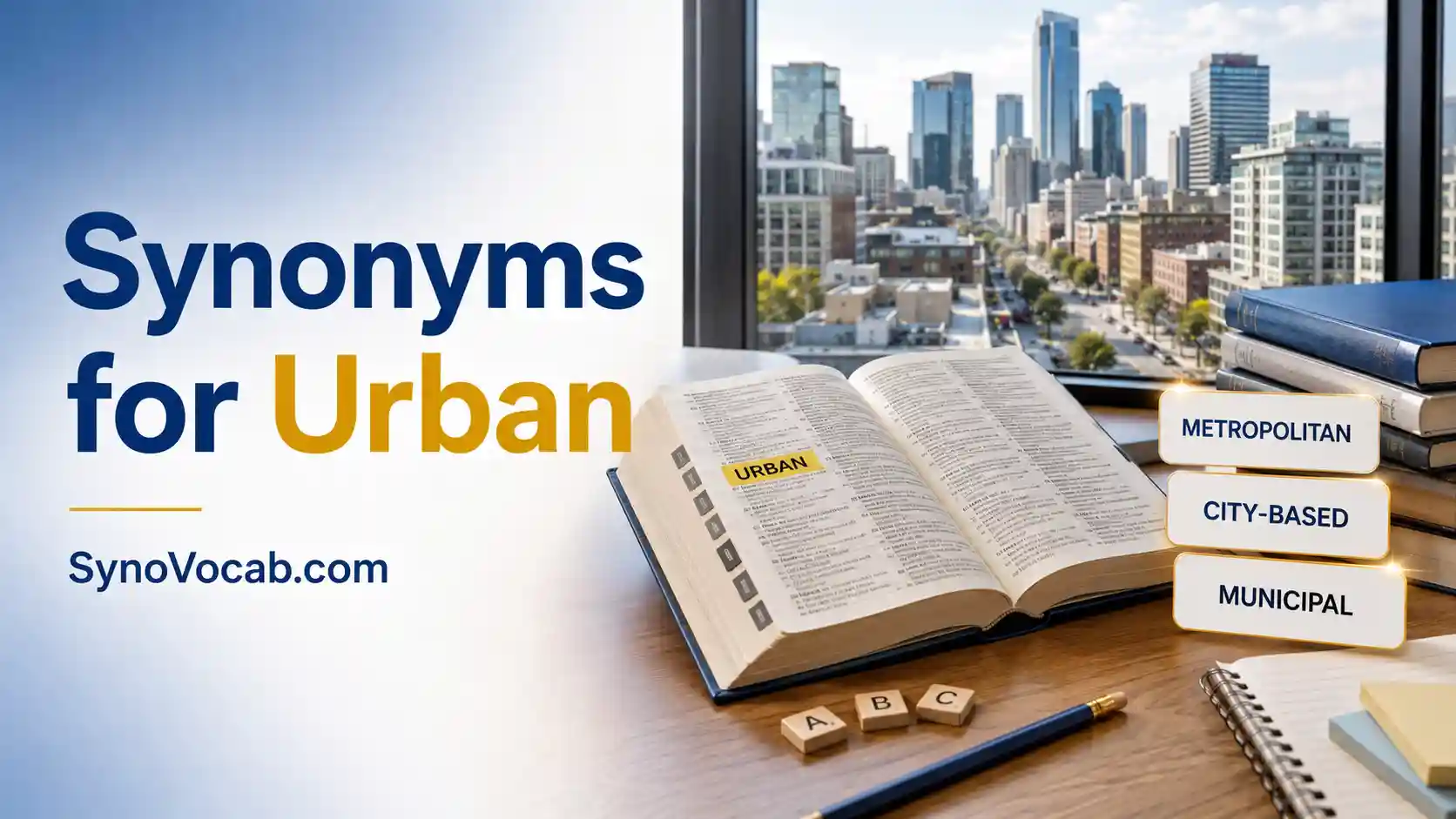 Synonyms for Urban