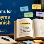 Synonyms in Spanish