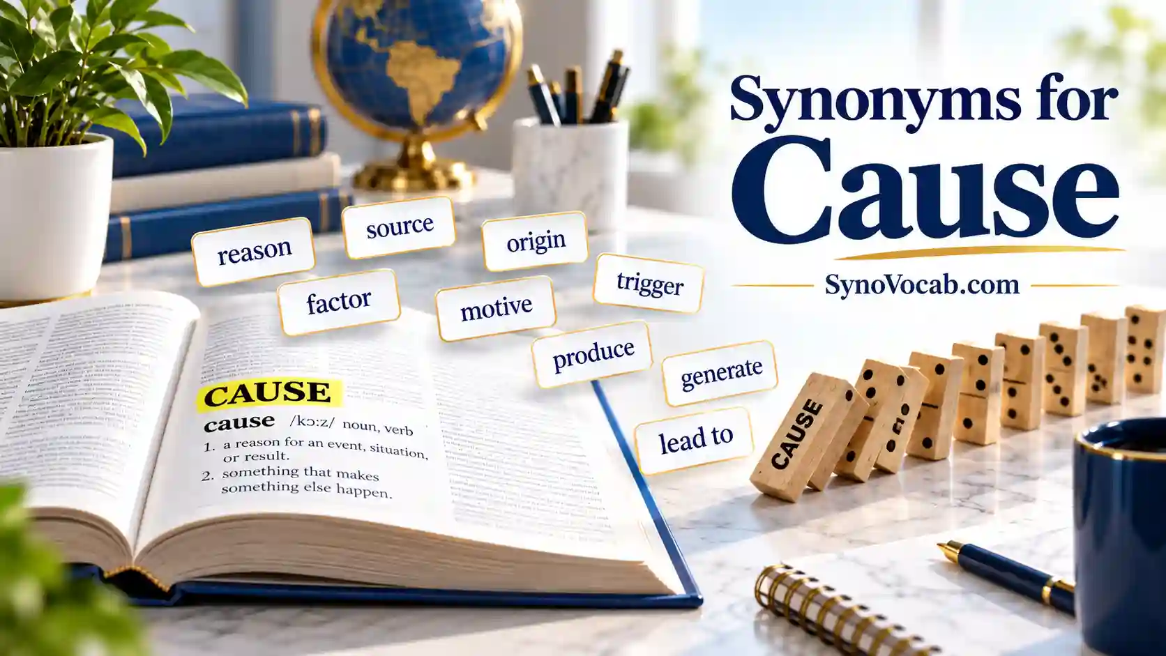 Synonyms of Cause