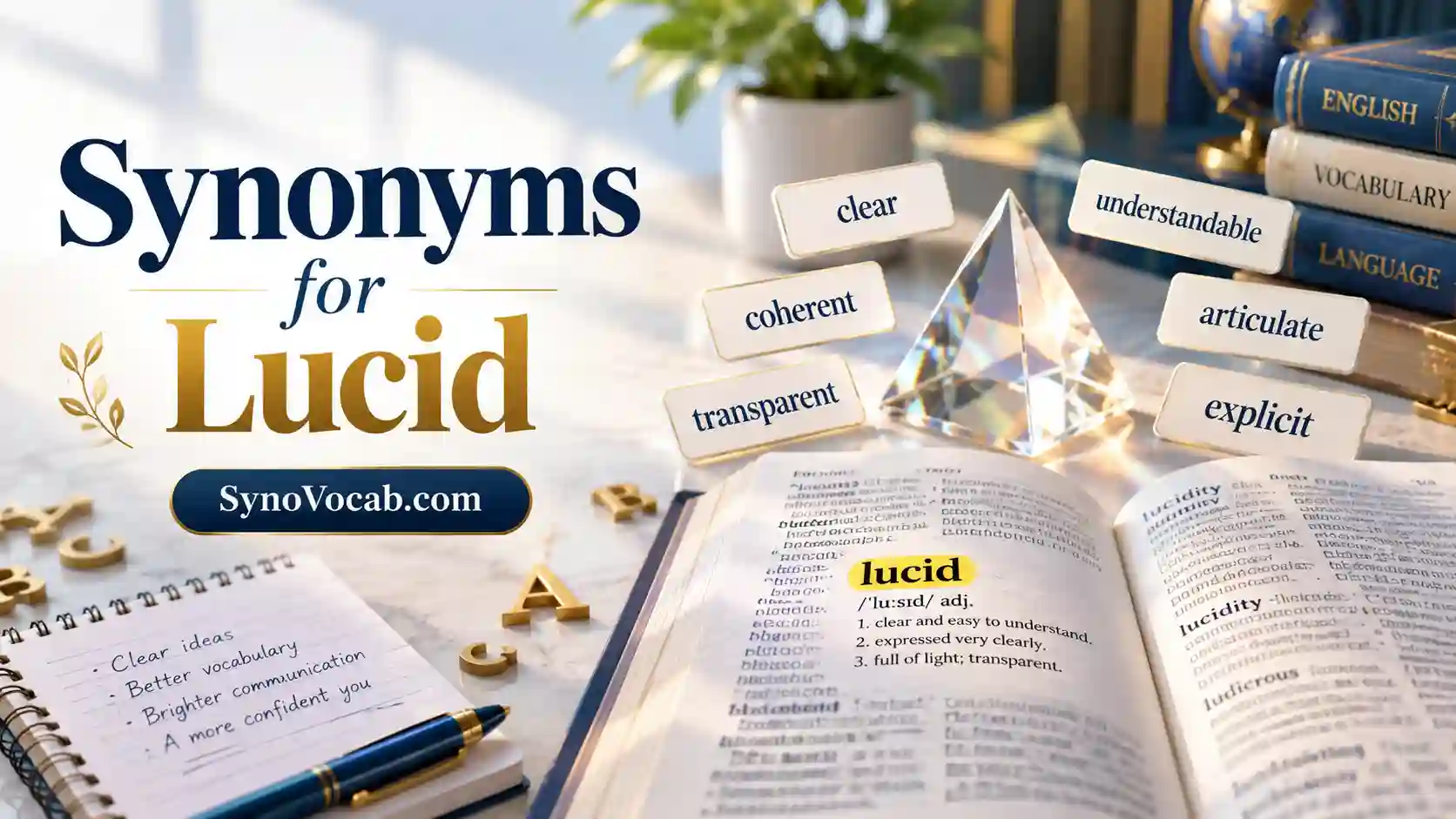 Synonyms of Lucid