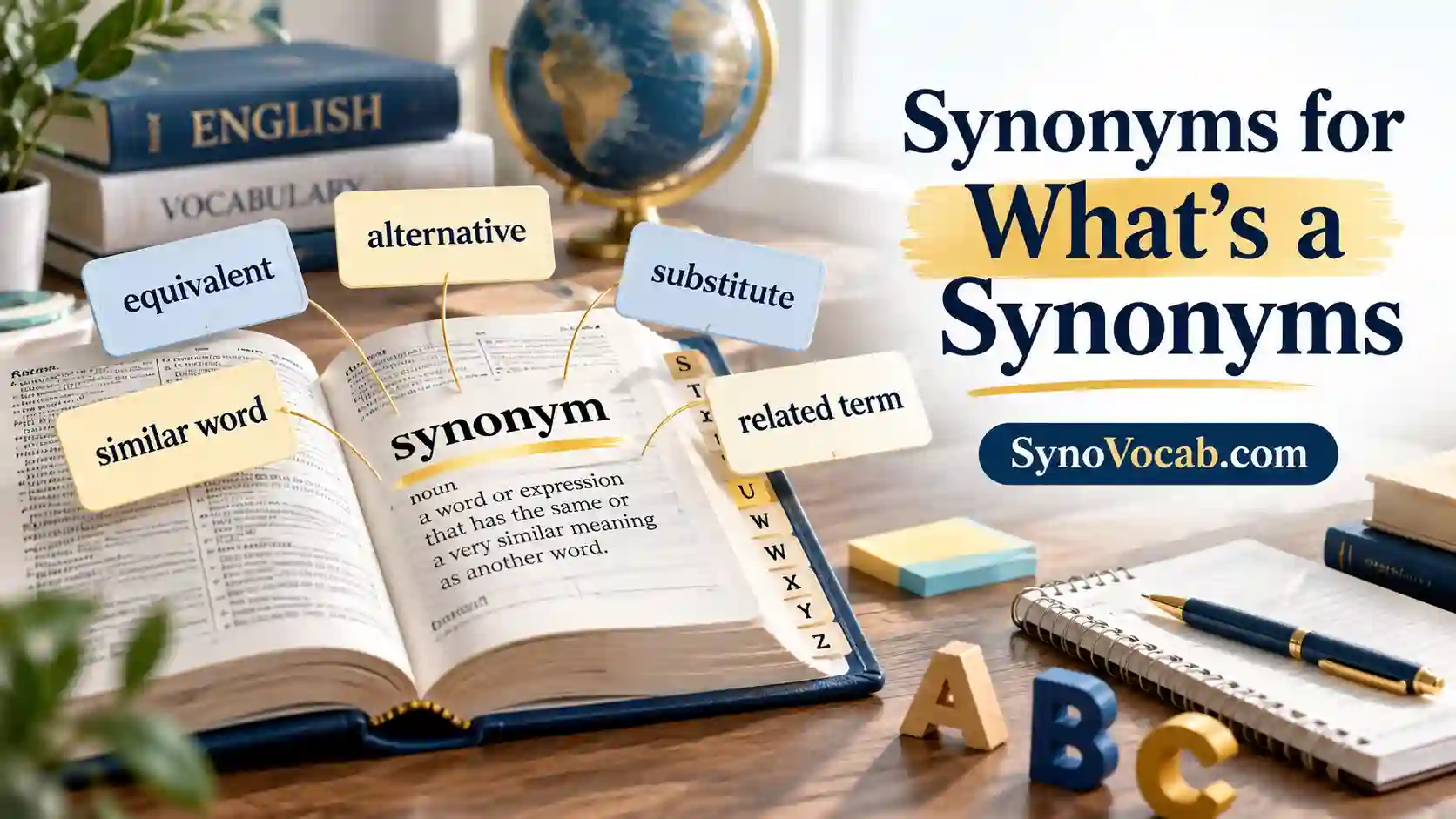 What's a Synonyms