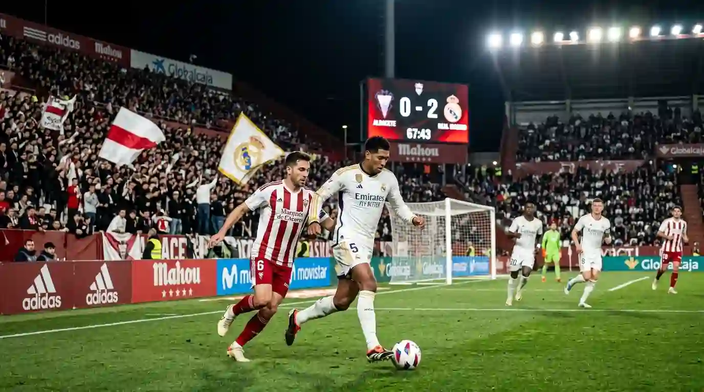 Albacete vs Real madrid