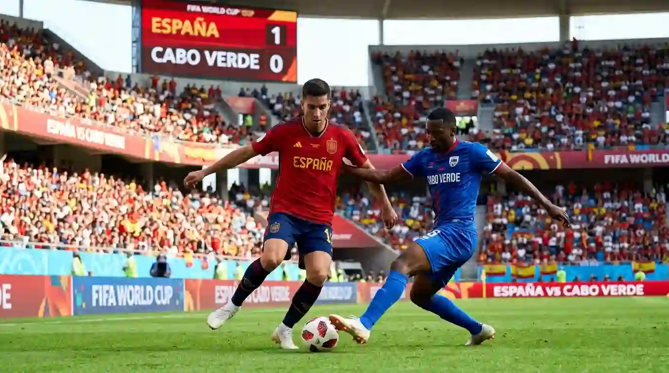 España vs Cabo verde