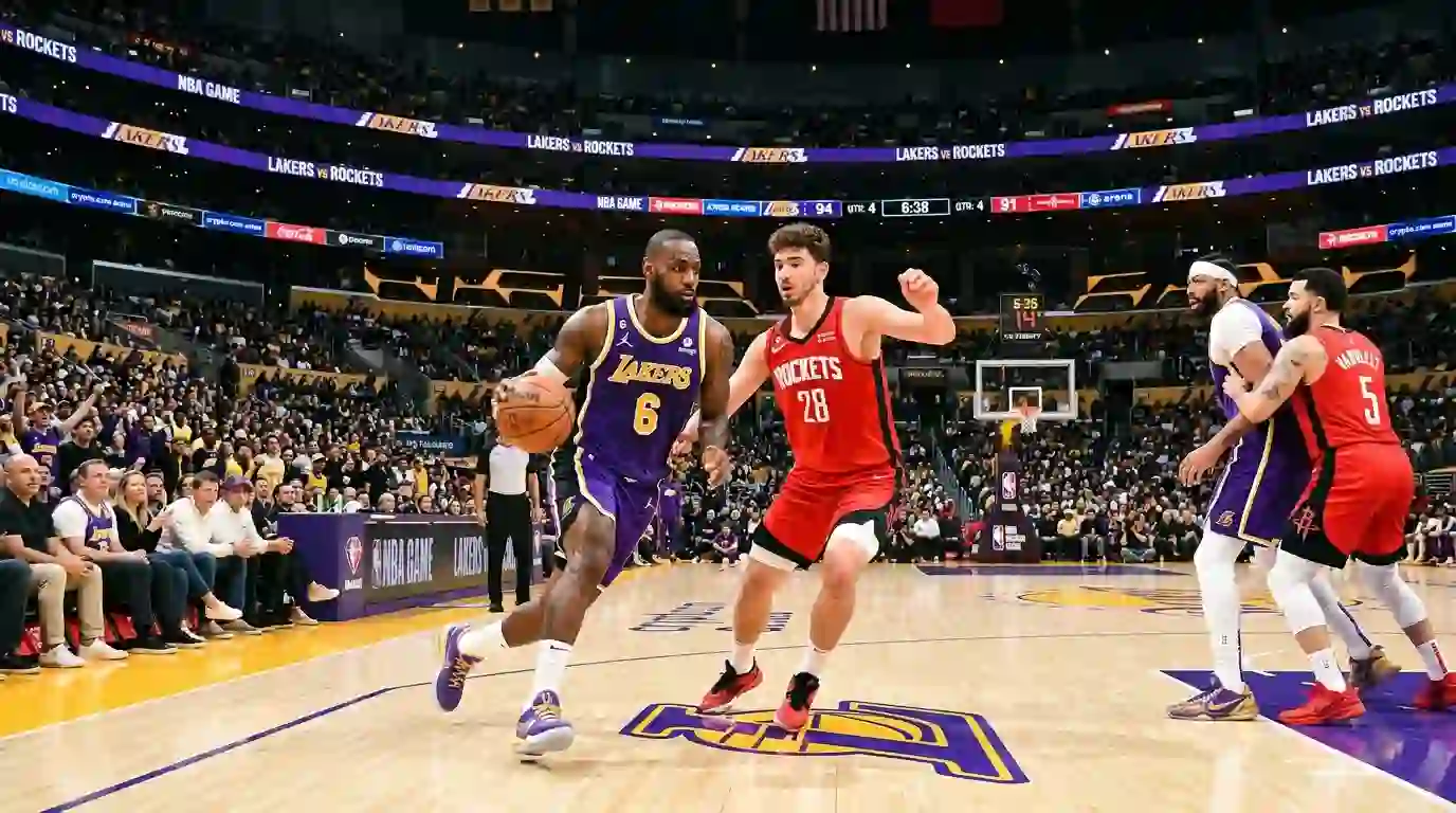 Houston rockets vs Lakers
