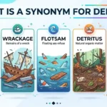 what is a synonym for debris