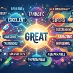 what is a synonym for great