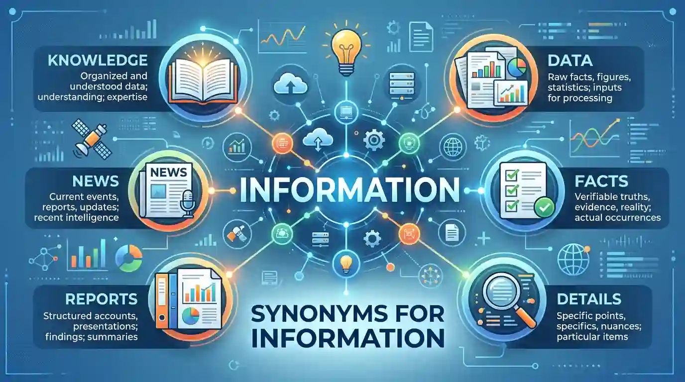 what is a synonym for information