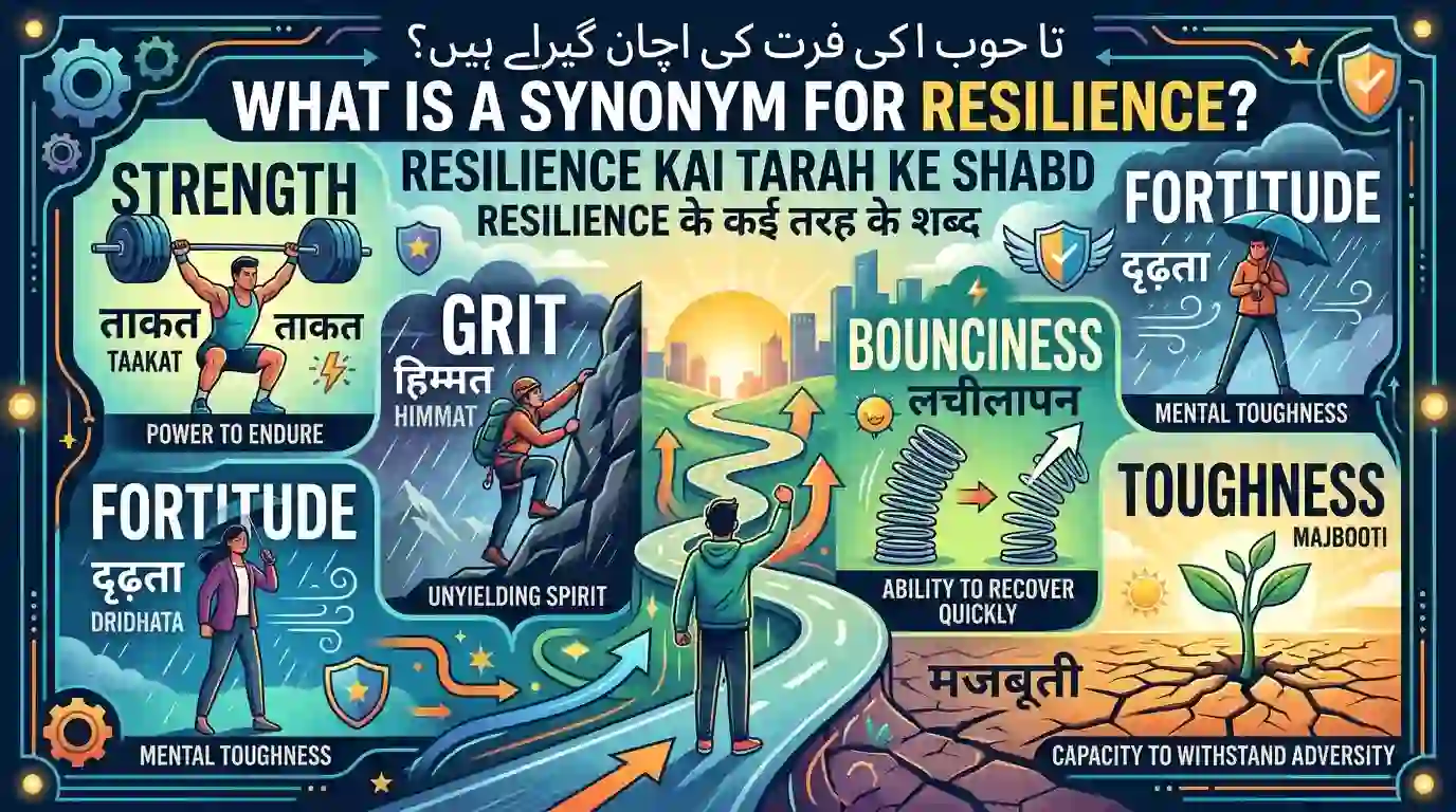 what is a synonym for resilience