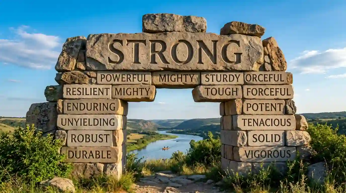 what is a synonym for strong